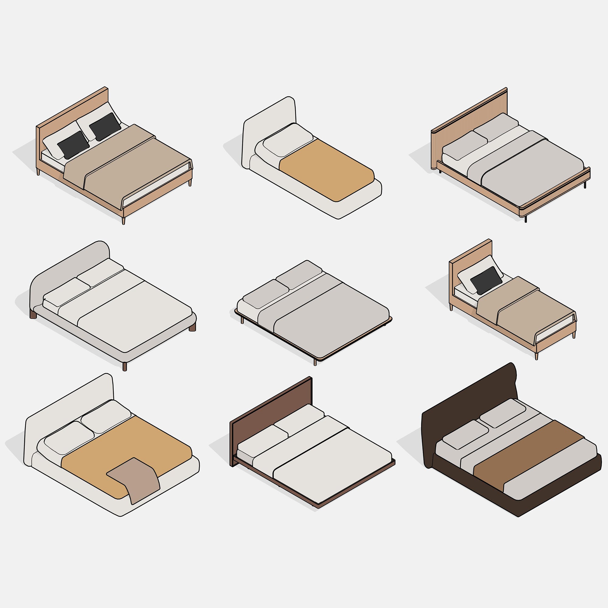 Revit Beds