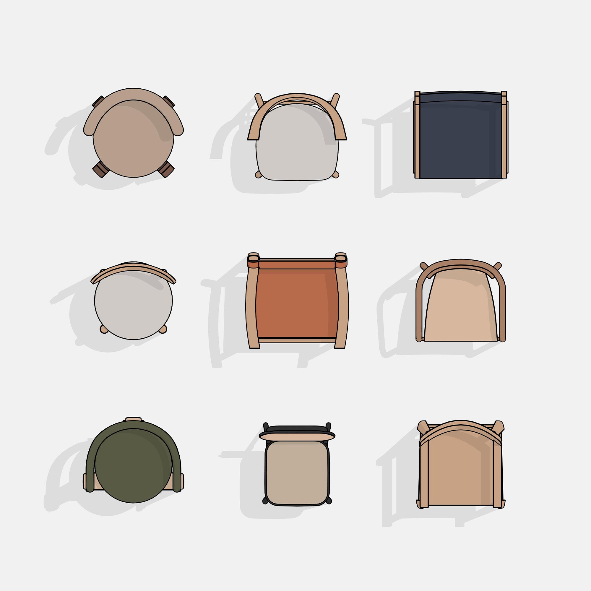 Revit Chairs 1