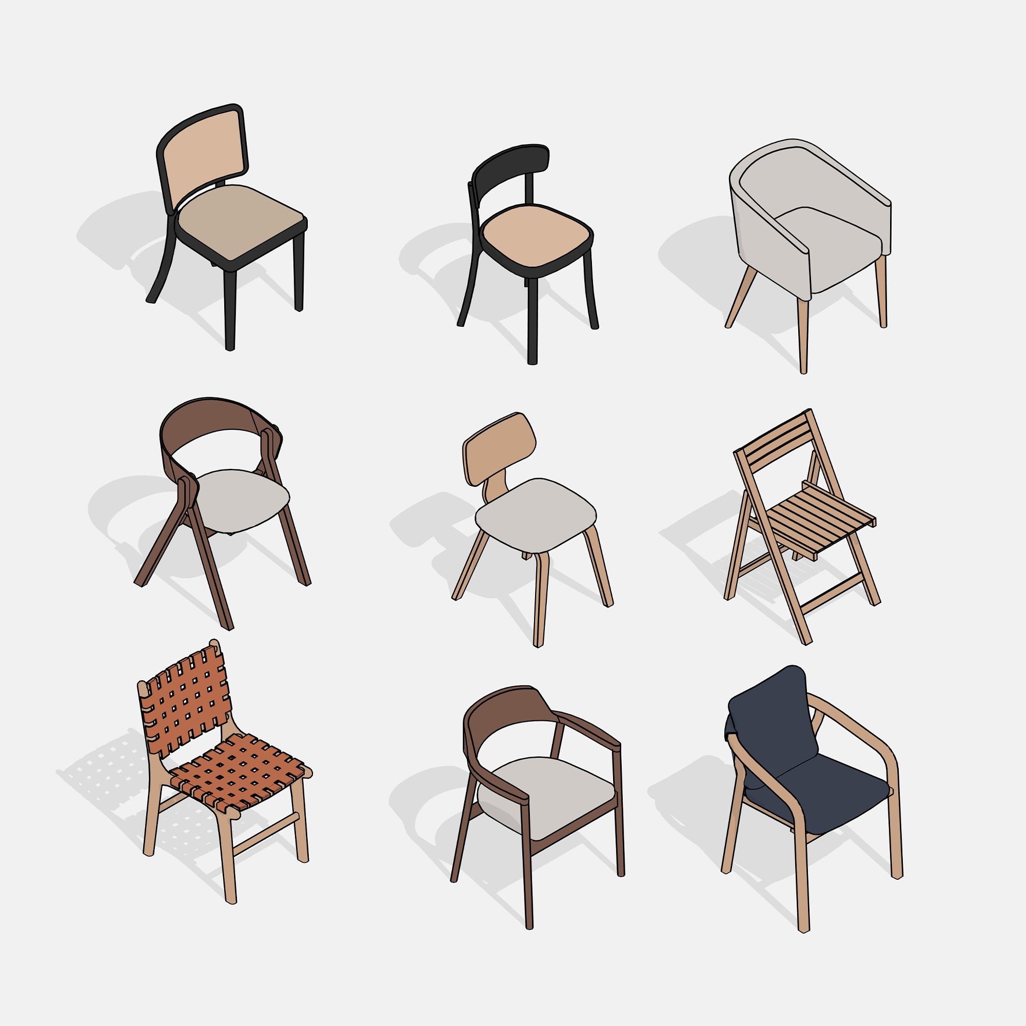 Revit Chairs 2