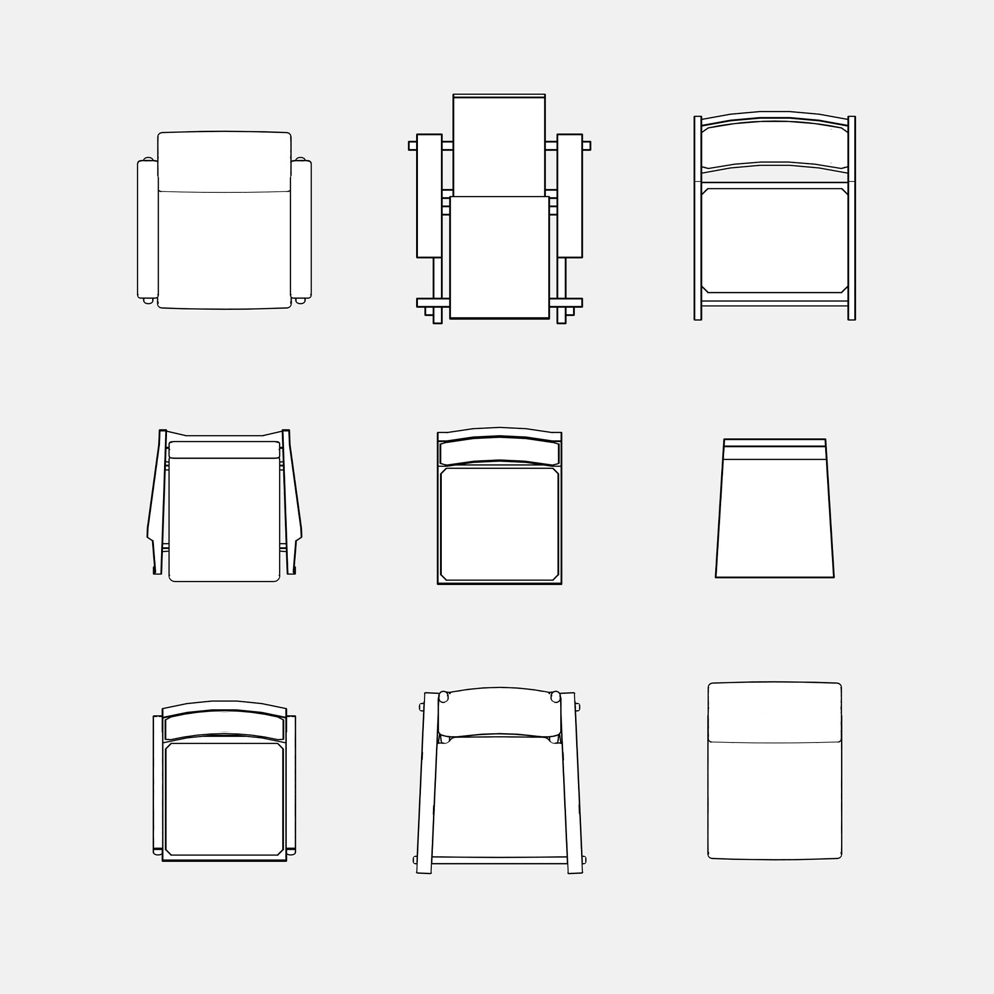Revit Chairs 3