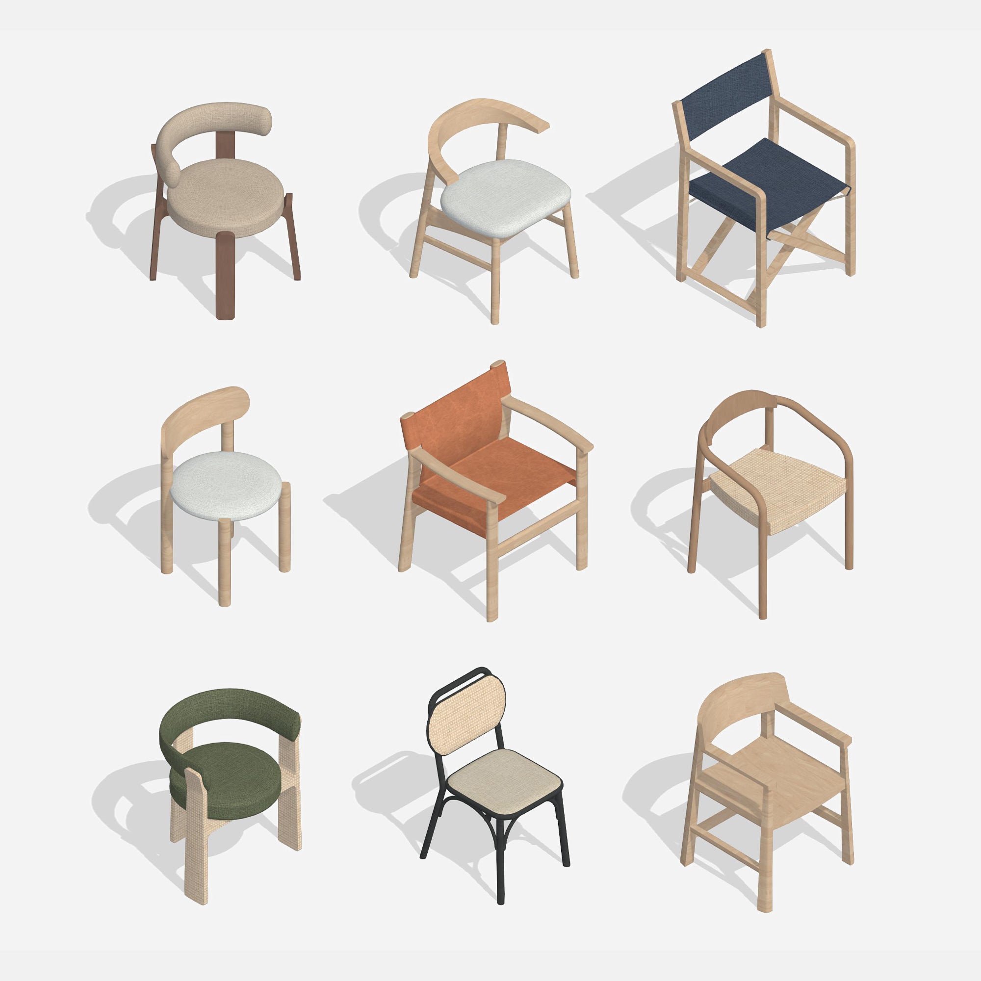 Revit Chairs 1