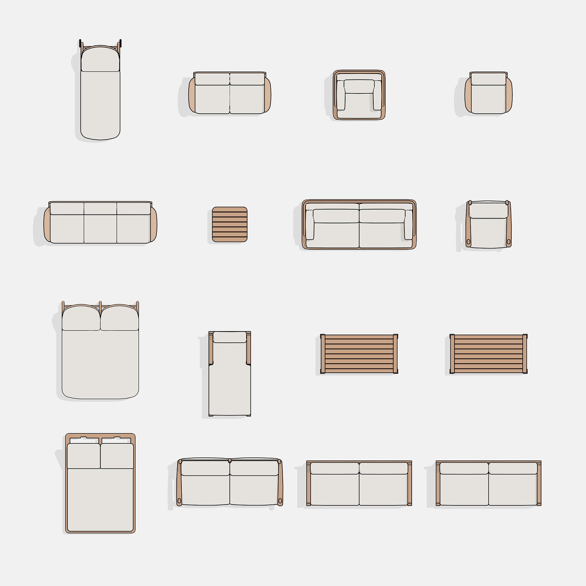 Revit Outdoor Furniture 1