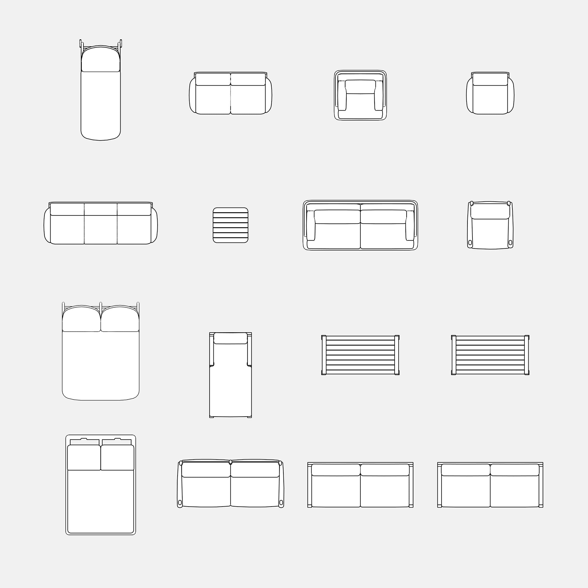 Revit Outdoor Furniture 1