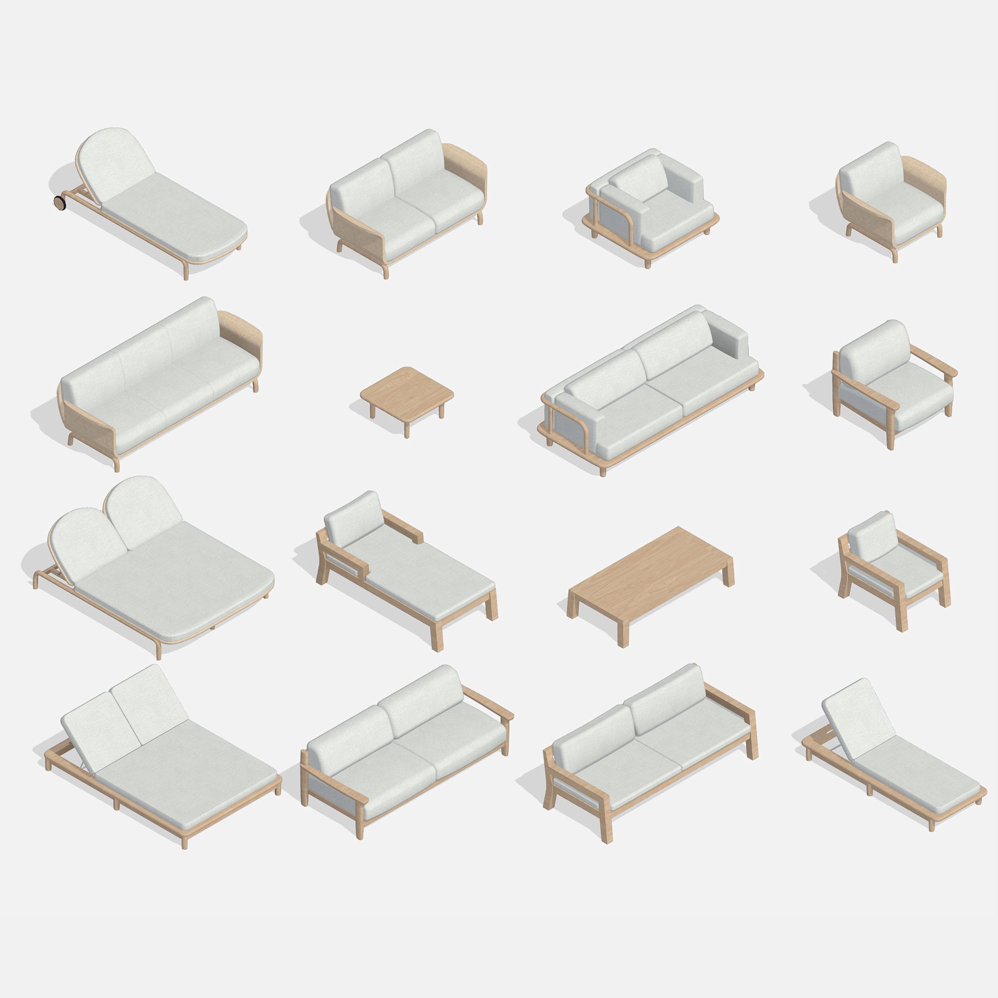 Revit Outdoor Furniture 1