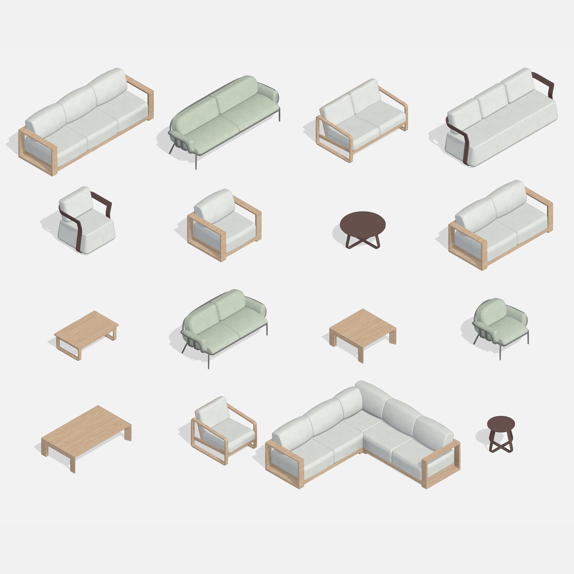 Revit Outdoor Furniture 2
